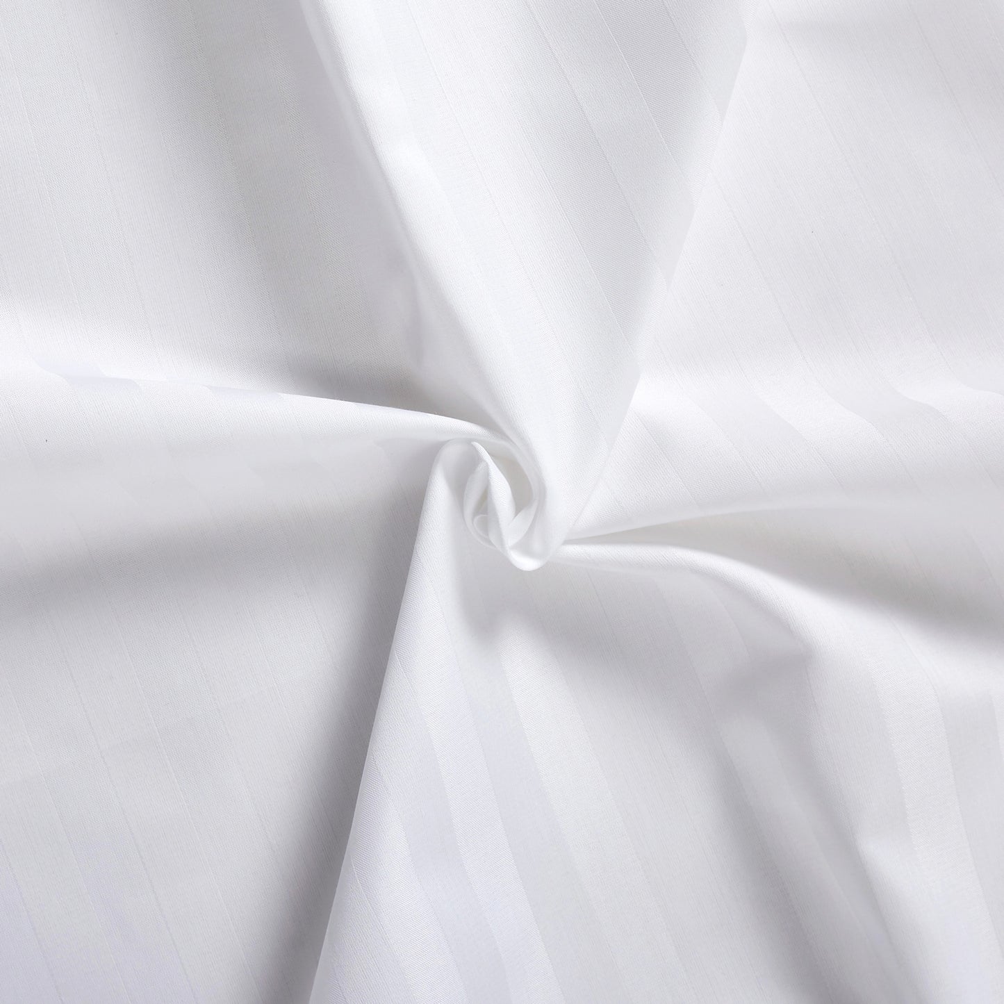 Royal Comfort 1200TC COTTON STRIPE -3PC FITTED COMBO SETS DOUBLE WHITE