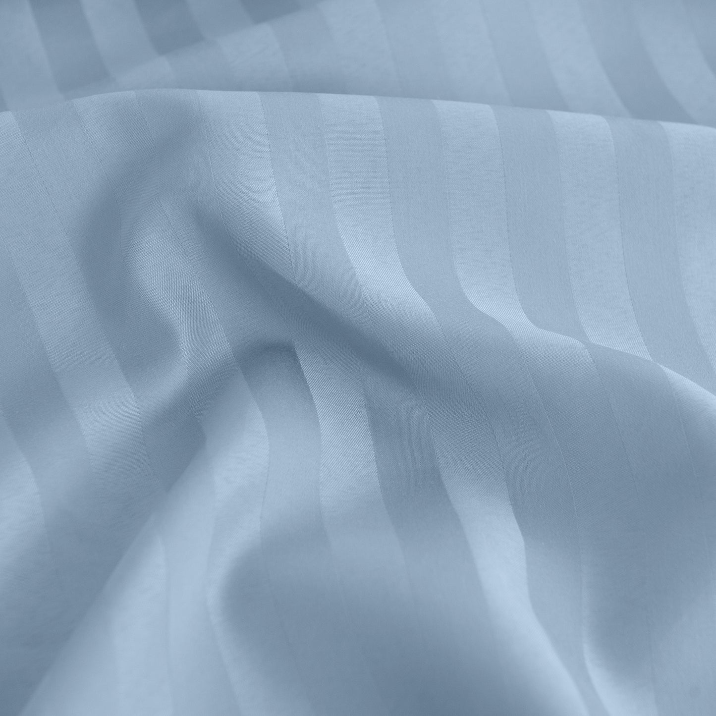 Royal Comfort 1200TC COTTON STRIPE -3PC FITTED COMBO SETS QUEEN CHAMBRAY