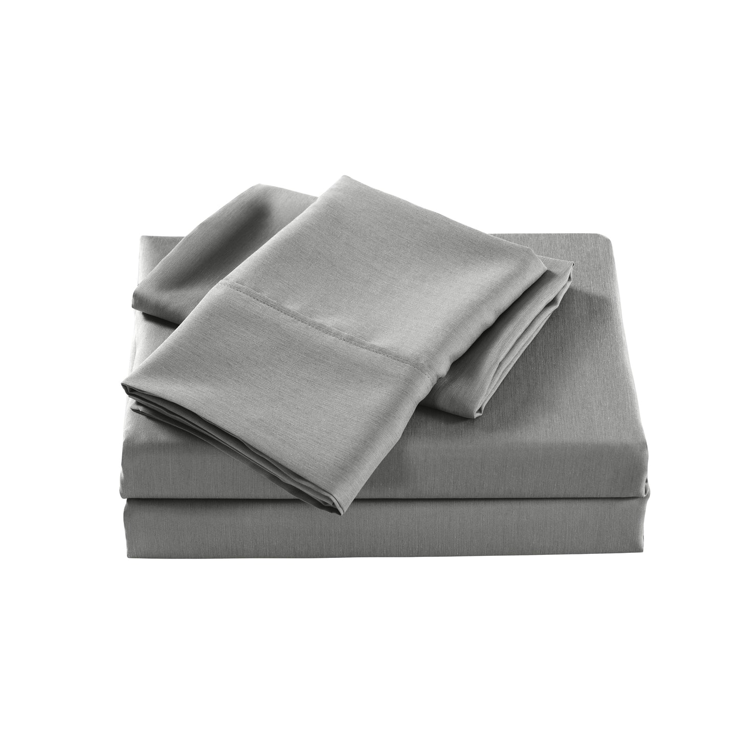 Casa Decor Bamboo Cooling 2000 TC Sheet Set Double Cloud Grey