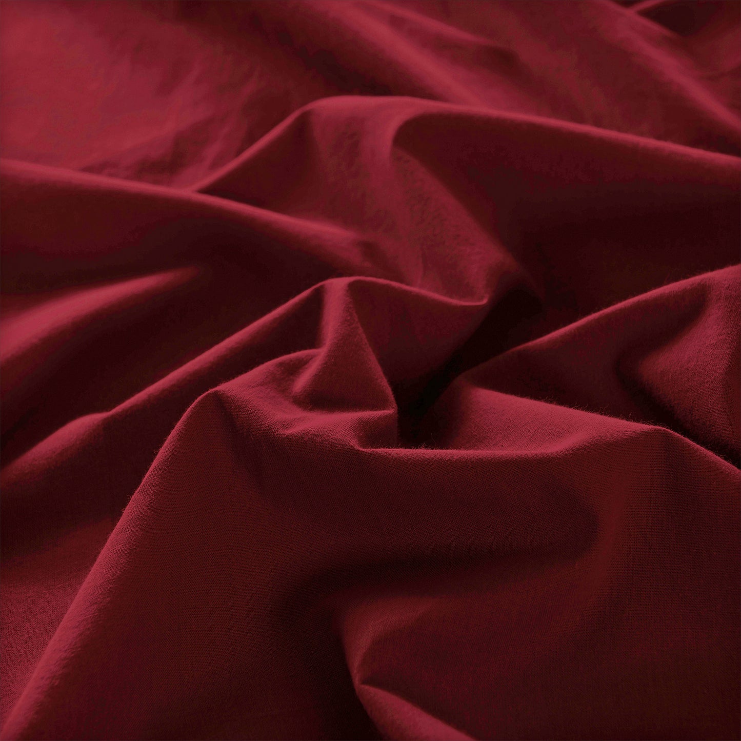 Royal Comfort Vintage Washed 100% Cotton Sheet Set King- Mulled Wine