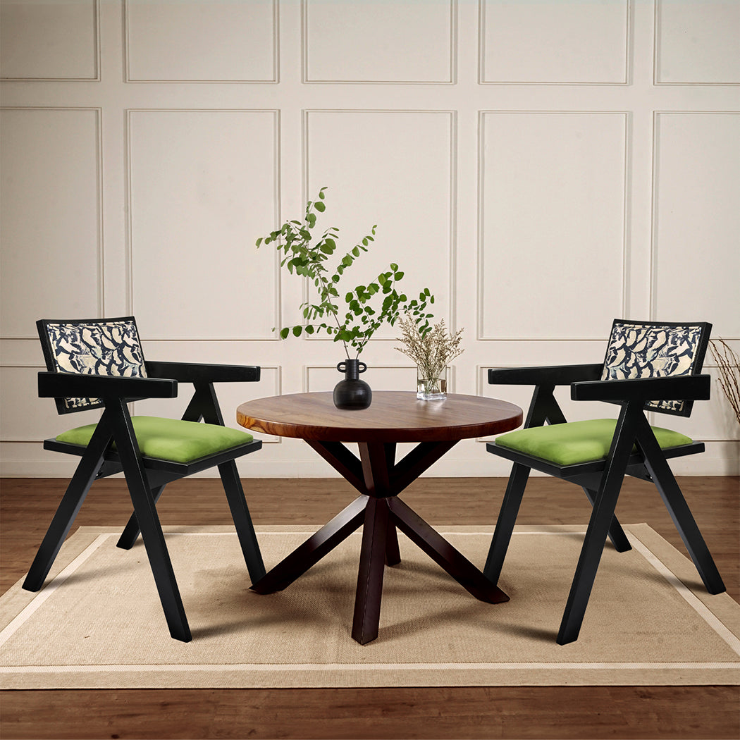 Levede 1X Dining Chair Retro Backrest Chair-1910112273800761350
