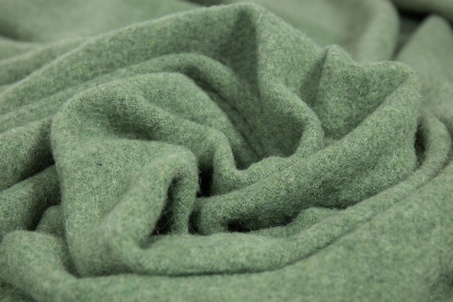 Brighton Throw - 100% NZ Wool - Sage - DecorHouse.com.au