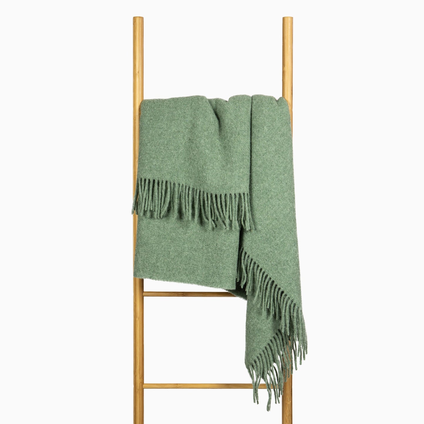 Brighton Throw - 100% NZ Wool - Sage - DecorHouse.com.au