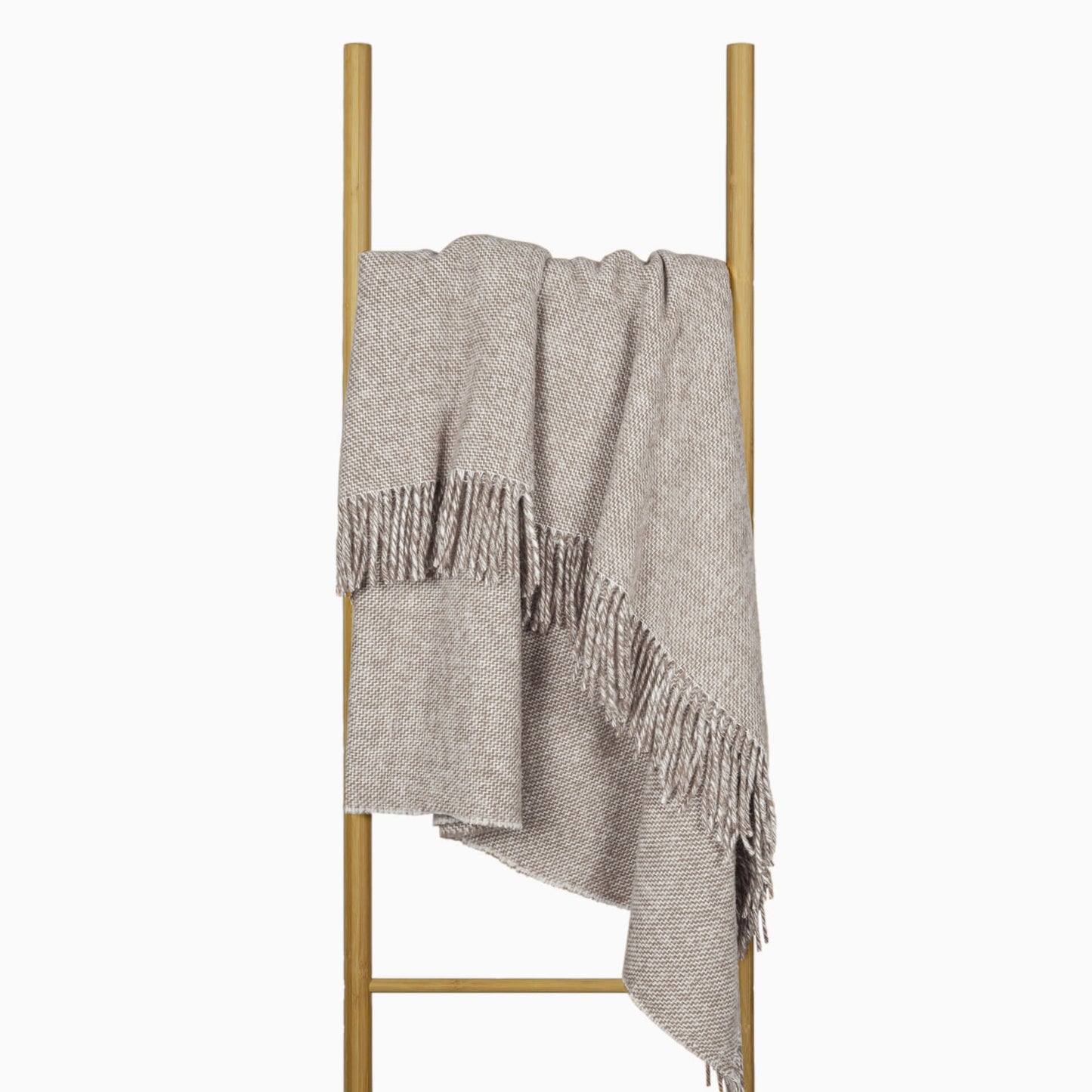 Cambridge Throw - 100% NZ Wool - Silver - DecorHouse.com.au