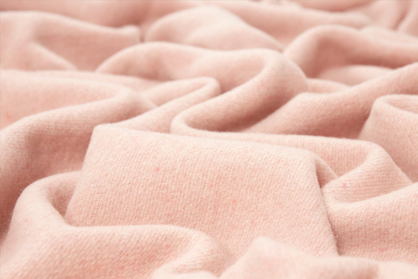 Oxford Throw - Merino Wool Blend - Blush - DecorHouse.com.au
