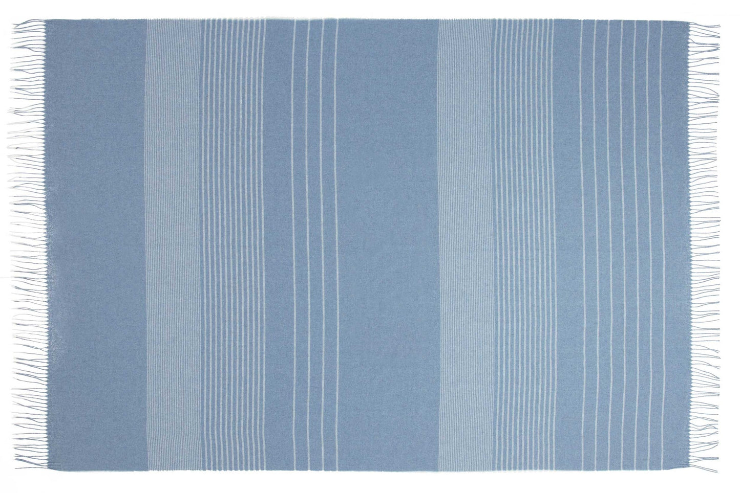 Paddington Throw - Fine Wool Blend - Forever Blue - DecorHouse.com.au