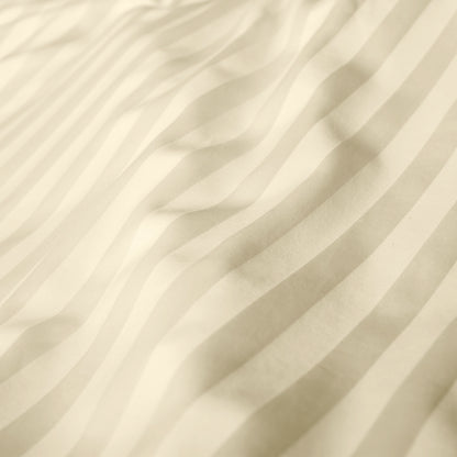 Royal Comfort 1200TC COTTON STRIPE -3PC FITTED COMBO SETS KING SAND