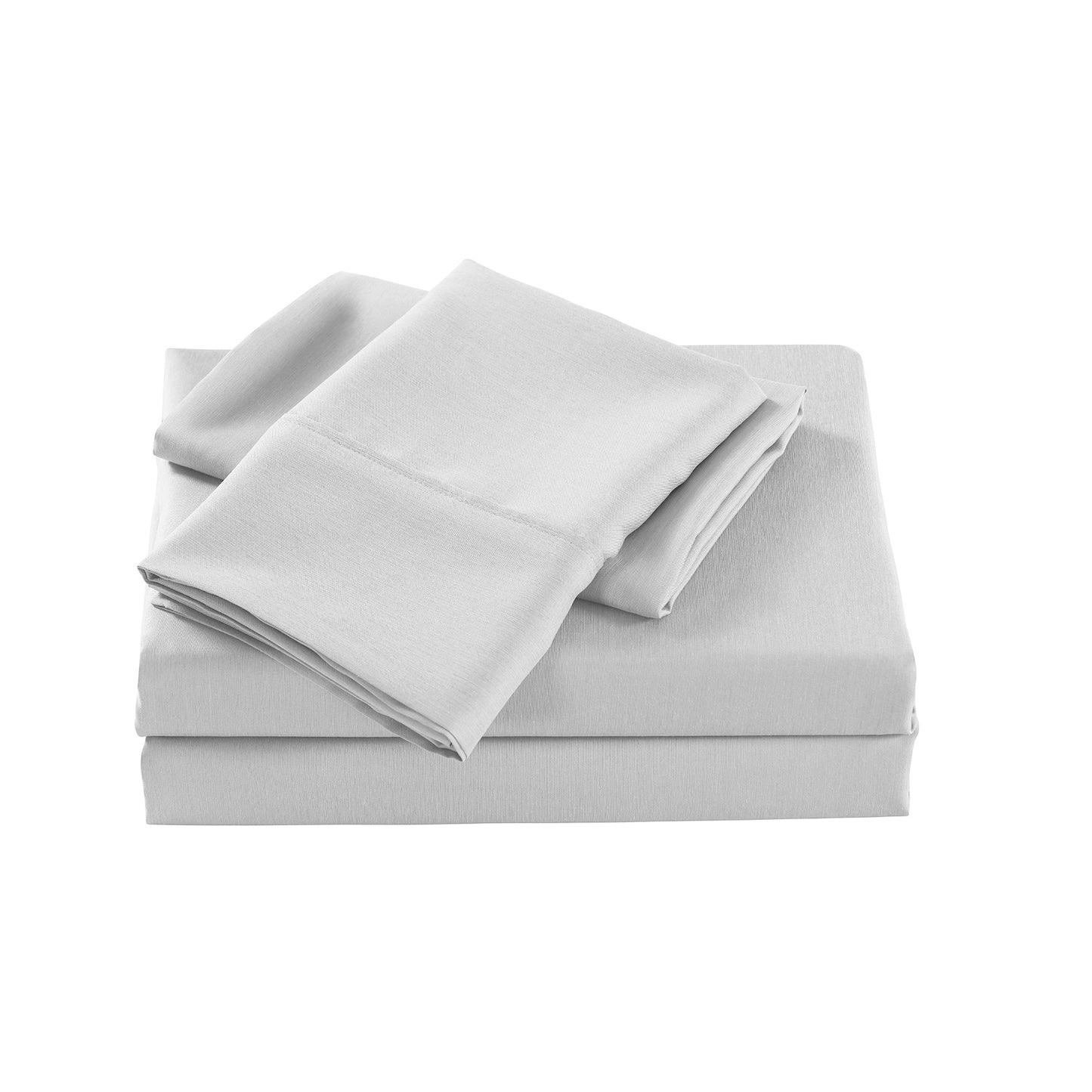 Royal Comfort Bamboo Cooling 2000TC Sheet Set Queen - Pearl Stone