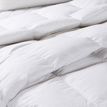 Royal Comfort Goose Deluxe 50/50 feather and down Quilt 500gsm -Super King