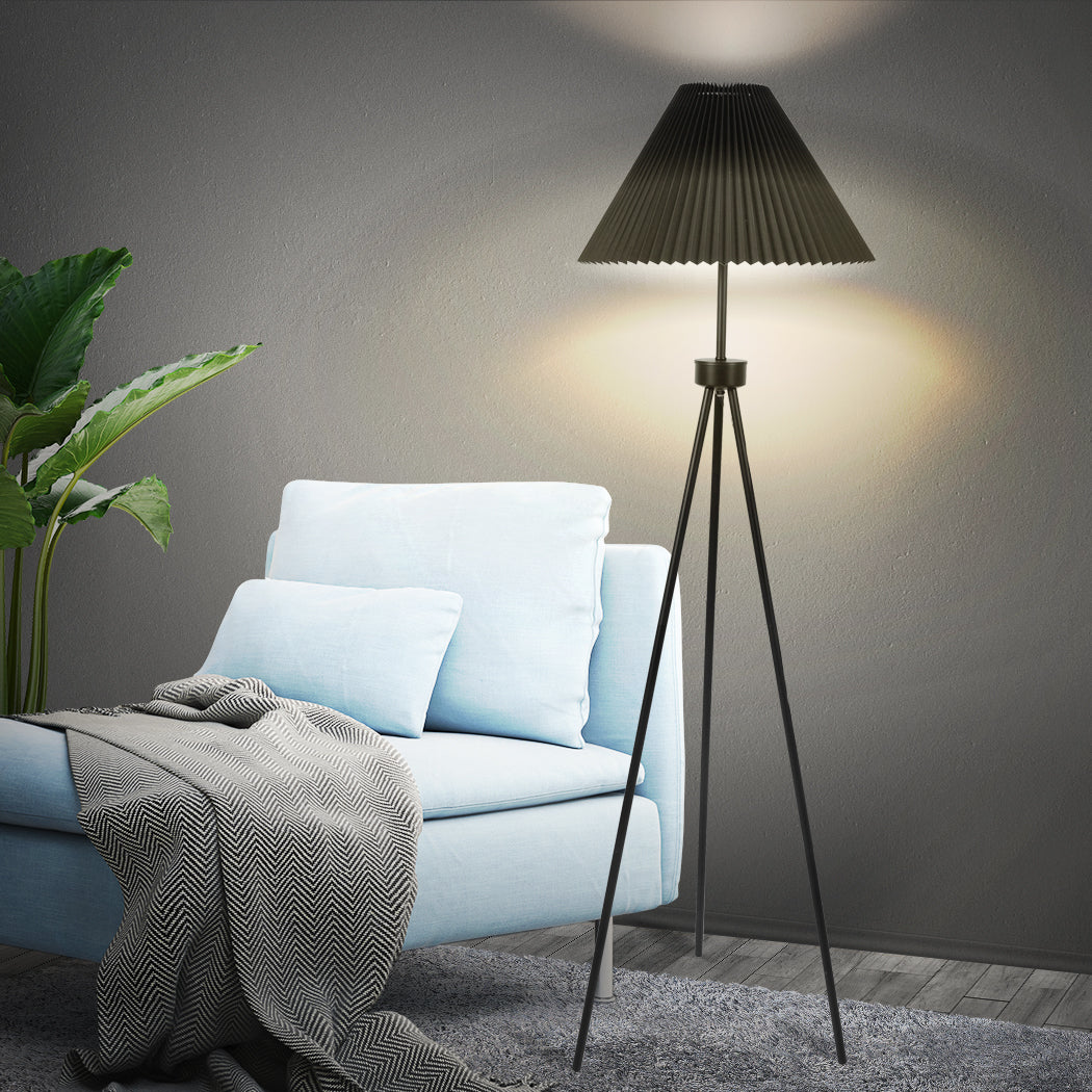 EMITTO Modern Black Tripod Floor Lamp-1848848548087599110