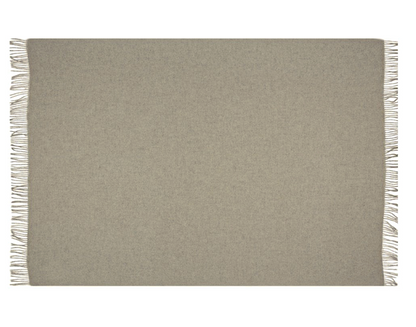 Brighton Throw - 100% NZ Wool - Beige - DecorHouse.com.au