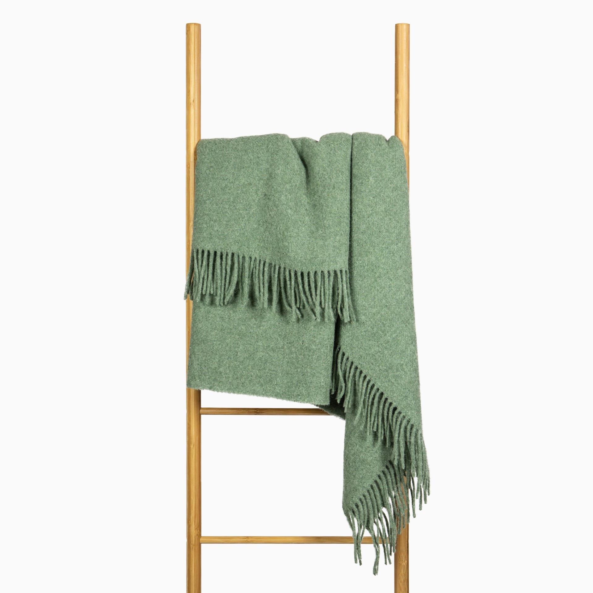 Brighton Throw - 100% NZ Wool - Sage - DecorHouse.com.au