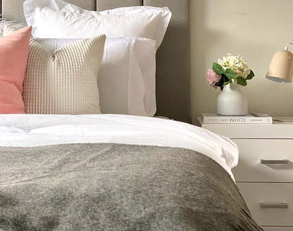 Brighton Throw - 100% NZ Wool -  Grey - DecorHouse.com.au