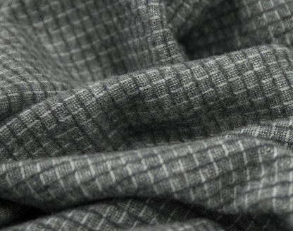 Chiswick Throw - Merino Wool/Cashmere - Grey - DecorHouse.com.au