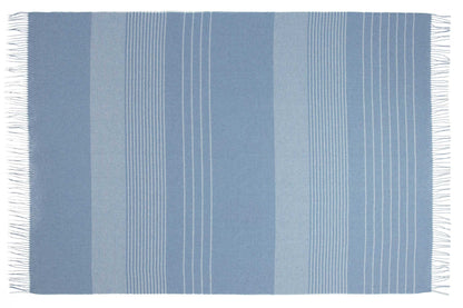 Paddington Throw - Fine Wool Blend - Forever Blue - DecorHouse.com.au