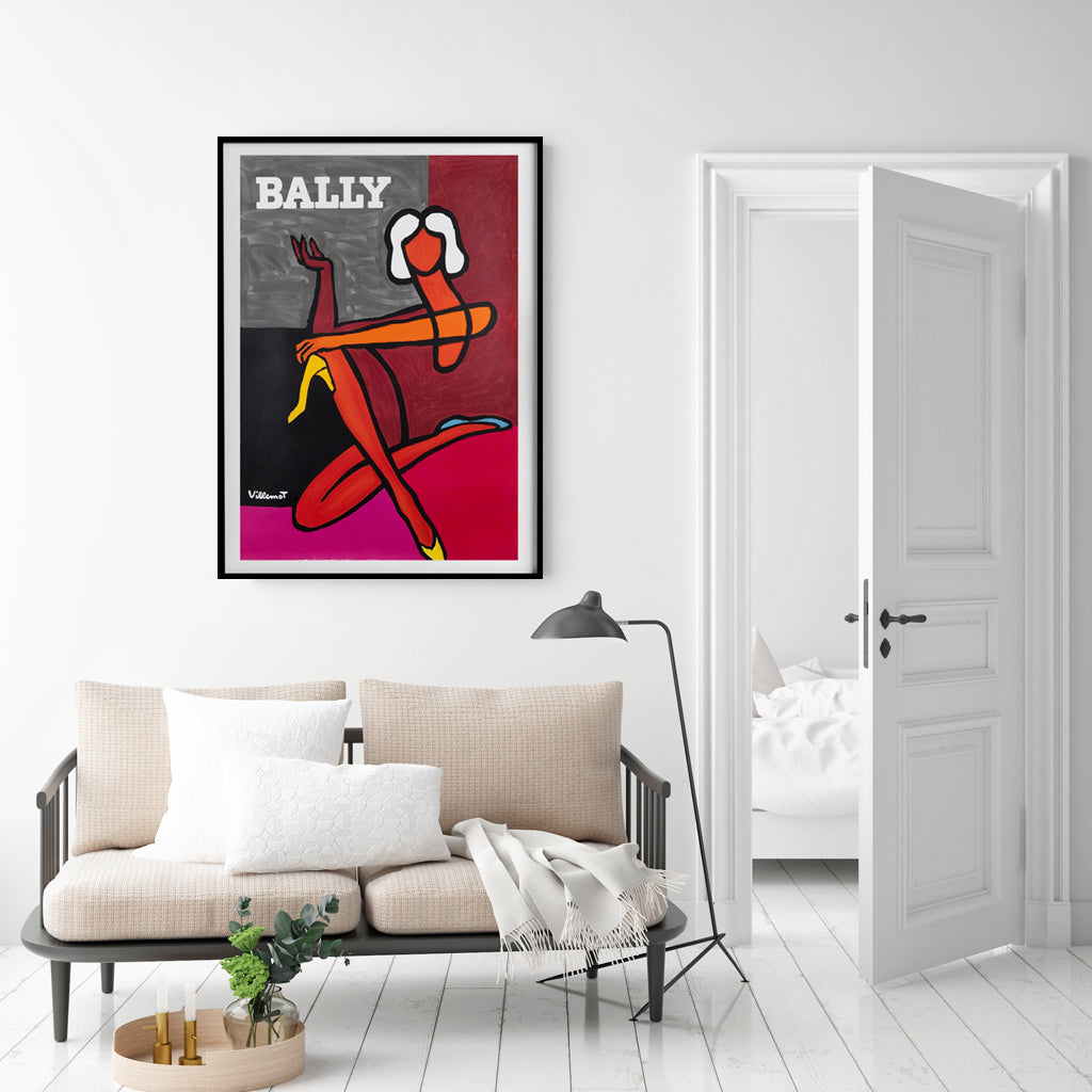 50cmx70cm Fashion Woman Black Frame Canvas Wall Art - DecorHouse.com.au