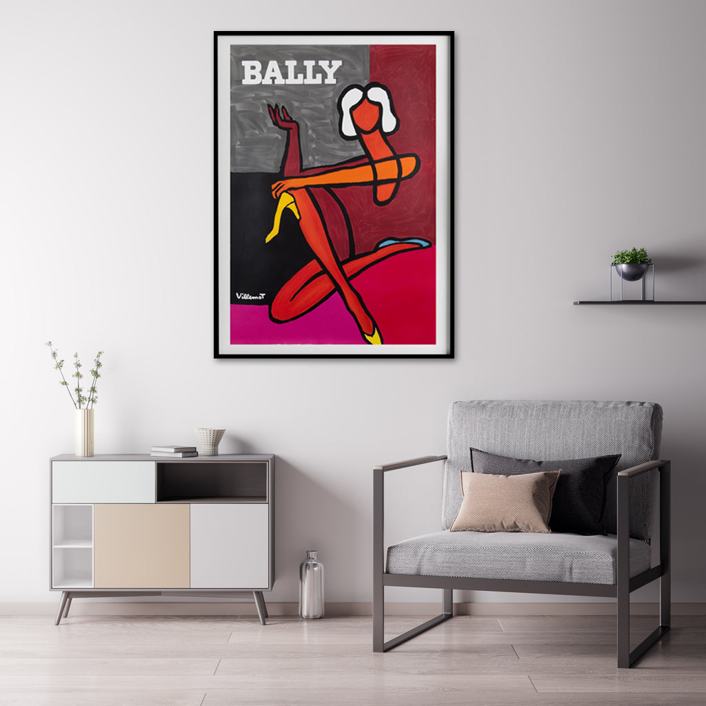 50cmx70cm Fashion Woman Black Frame Canvas Wall Art - DecorHouse.com.au