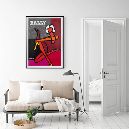 70cmx100cm Fashion Woman Black Frame Canvas Wall Art - DecorHouse.com.au