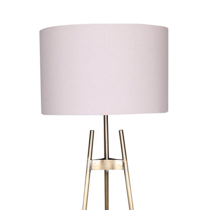 Sarantino Metal Tripod Electric Floor Lamp Gradient Finish - DecorHouse.com.au