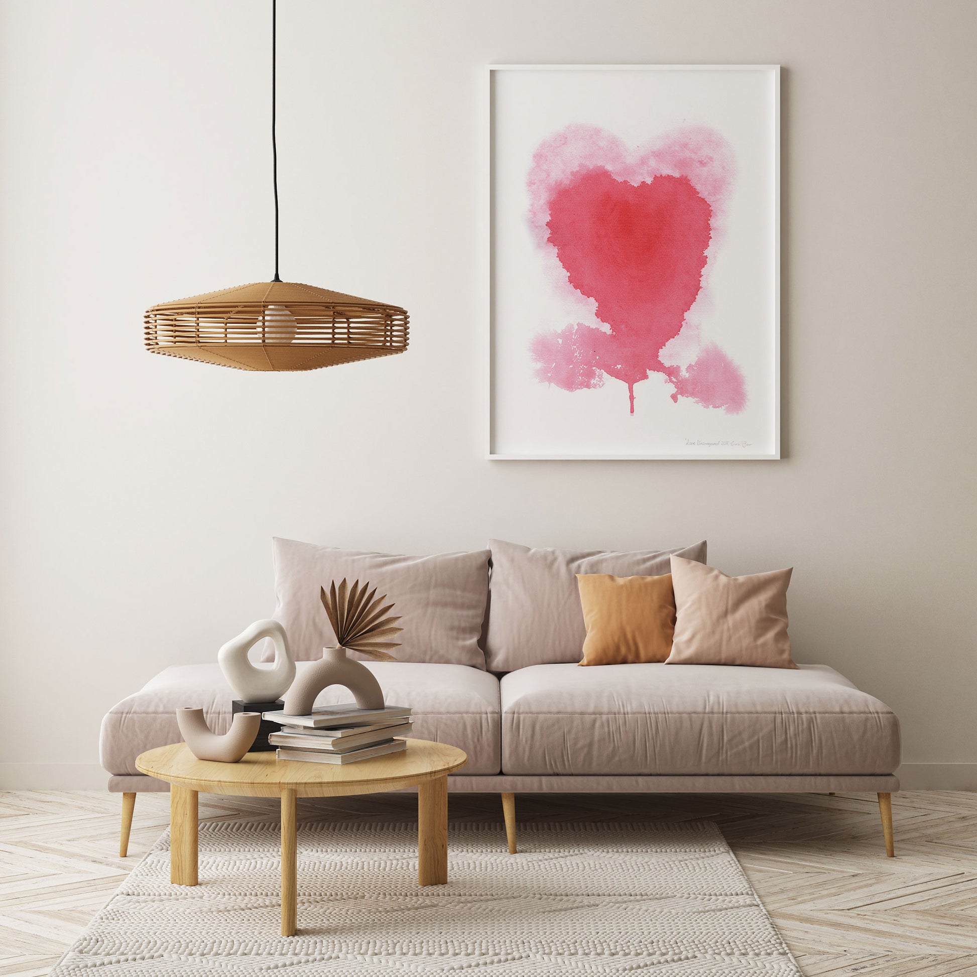 Love unconquered Art Poster - DecorHouse.com.au
