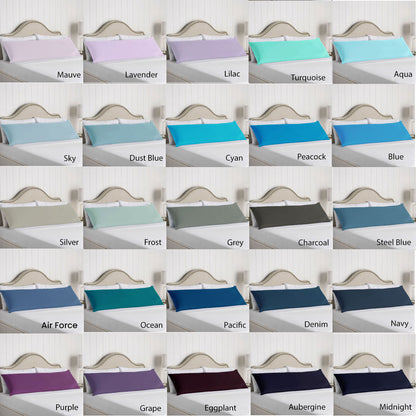 Artex 100% Cotton Body Pillowcase Purple